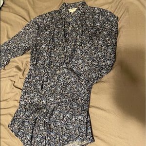 NWOT Express extra slim fit button down